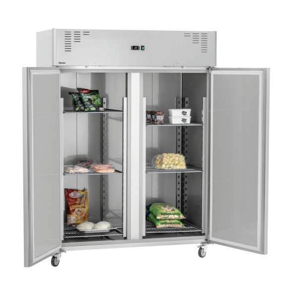 Bartscher Tiefkühlschrank TKGN2-212 mit LED-Beleuchtung, 700847