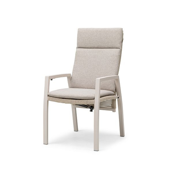 BEST Palazzo klappbarer Multipositionsstuhl mit Seilrücken, Sand, 524692