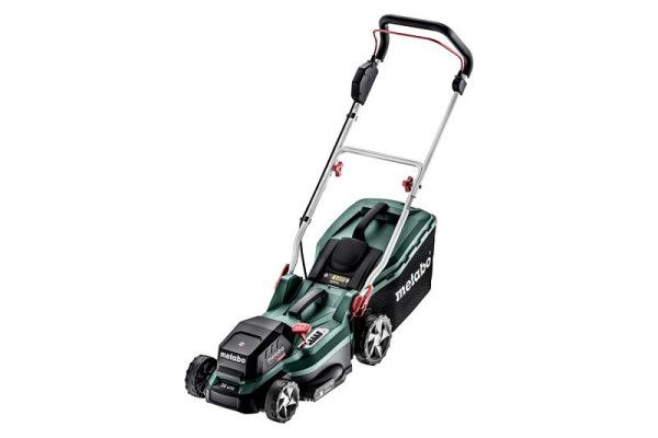 metabo Akku-Rasenmäher RM 36-18 LTX BL 36 Karton, inkl. 2 Akkus und 2 Ladegeräte, 601716650
