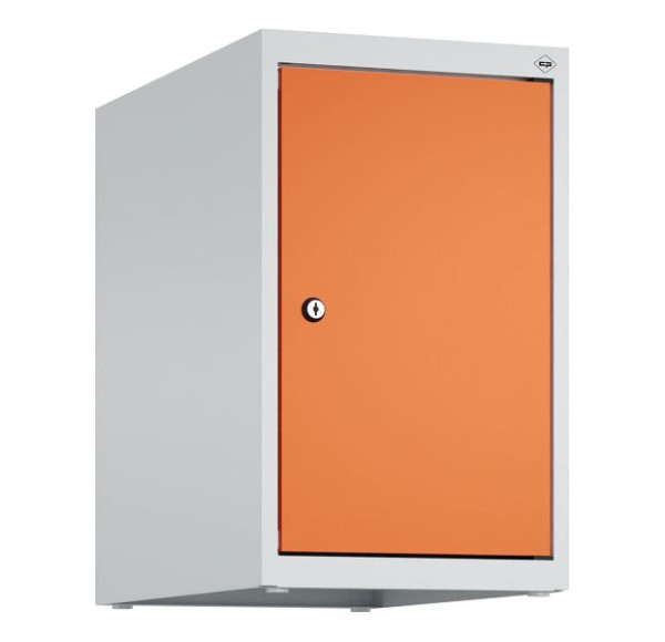 C+P Schrankaufsatz Classic PLUS, Aufsatzschrank, 7035/2004, Zylinderschloss, 500x300x500mm, 1 Abteil, 080090-10 S10031