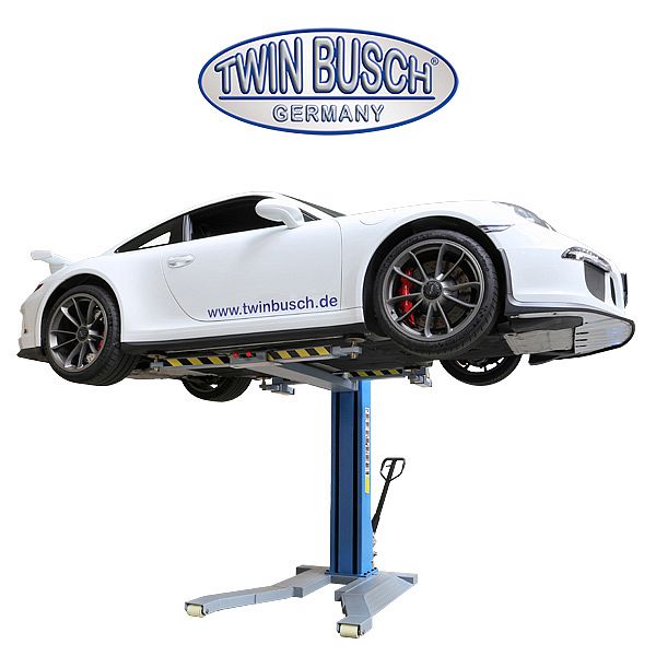 Twin Busch 1 Säulen Hebebühne 2.5 t Ultraflach Mobil Portabel TW125M günstig