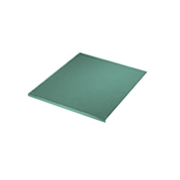 Manuflex Fester Einlegeboden für Leergehäuse mit Tür in Graugrün HF 0001, BxTxH = 460 x 574 x 17 mm, Graugrün, ZB2181.0001