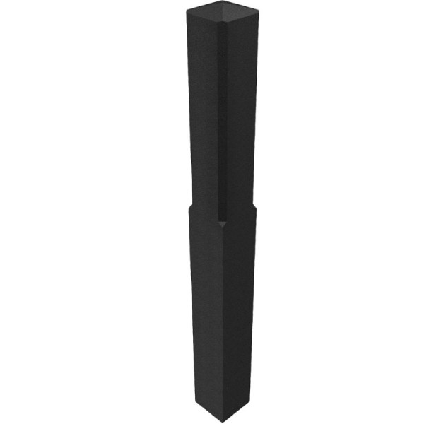Stein HGS Absperrpfosten -Bollard- aus Recyclingkunststoff, ohne Fräsungen, 4014140