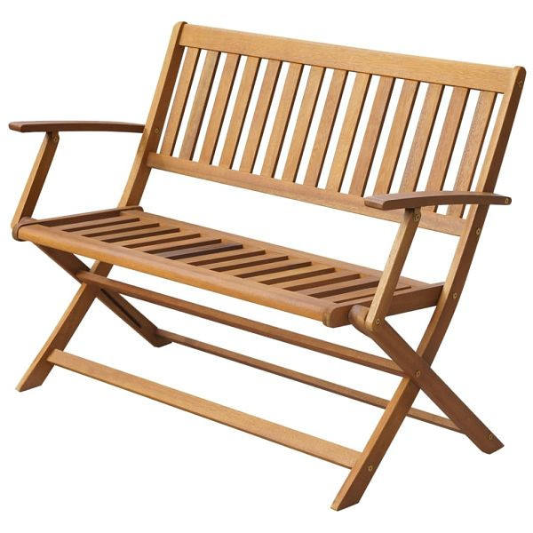 vidaXL Gartenbank 120 cm Massivholz Akazie, 44132