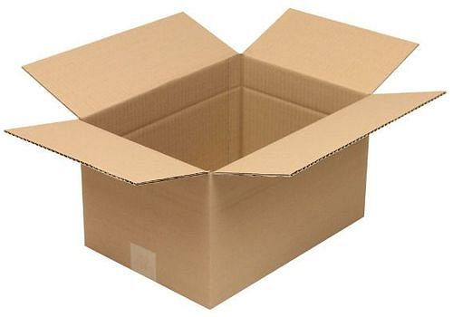 TransPak Wellpapp-Faltkarton 1-wellig, Innenmaß 350 x 250 x 200 mm, Format C4, Qualität 1.20C, VE: 25 Stück, 299262