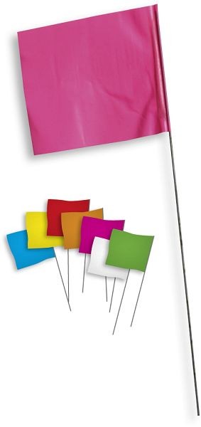 Ampere Markierfähnchen, Farbe: pink, VE: 100 Stück, 630503100