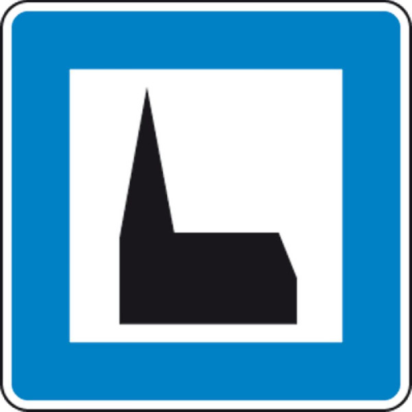 Stein HGS Autobahnkapelle Nr. 365-59, 600 x 600 mm, Flachform 3 mm, RA1, 365-59-113
