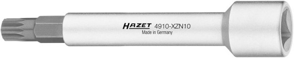 Hazet Gegenhalter für Kolbenstange, Vierkant12,5 mm (1/2 Zoll), Innen Vielzahn Profil XZN, M10, 4910-XZN10