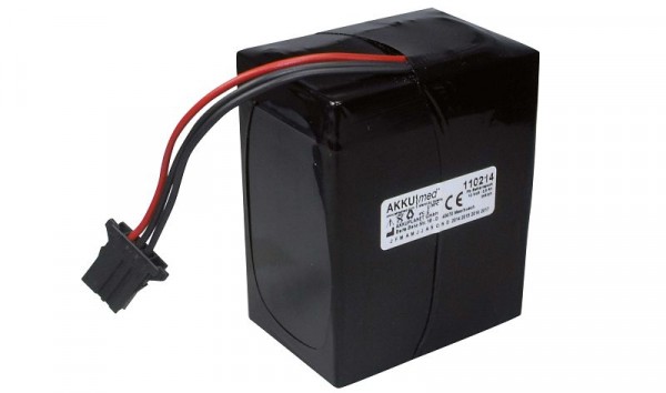 Akkumed Blei-Akku, zu Nihon Kohden Cardiofax ECG-9320, CardioLife TEC, GA 4608