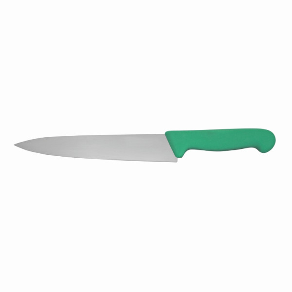 Schneider Kochmesser, schmale Klinge, 20 cm, Griff grün, 260841