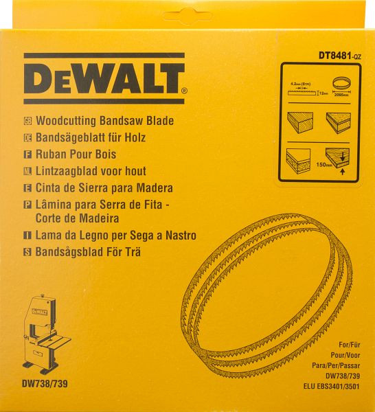 DeWalt Bandsägeblatt 2095x12x0,6mm 4,2mm, DT8481-QZ