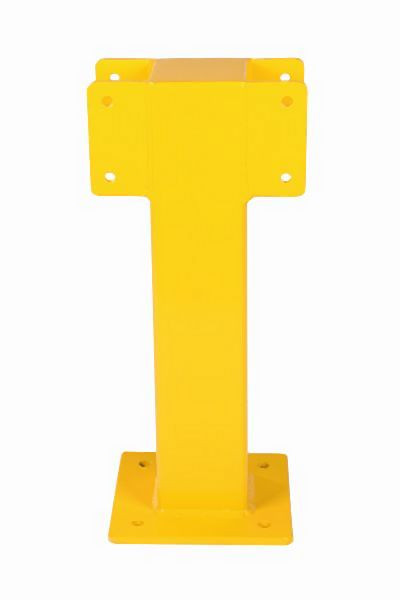 CRASH STOP Mittelpfosten Sicherheitsgeländer, H 500 mm, verzinkt und beschichtet, PM+50