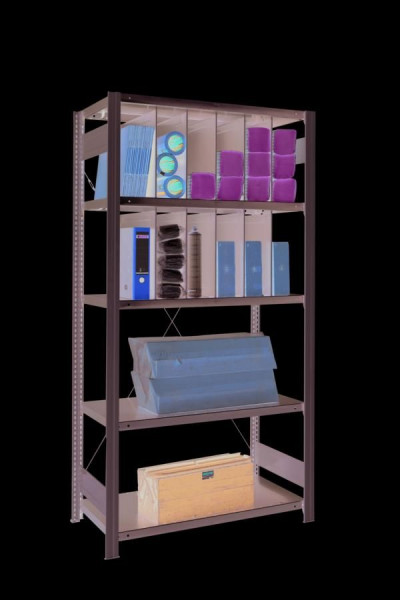 Regalwerk BERT-Regalmodul 4 - Grundfeld HxBxT 2000x1005x500mm, B3-80307-50