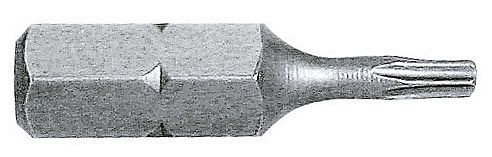 Kraftwerk 1/4" Bit für TX-Schrauben 25 mm T8, 5 Stück, 2730-5