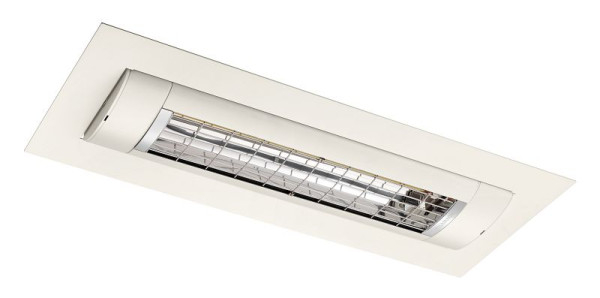 Solamagic D3 Deckeneinbau-Dunkelstrahler, inkl. Blende, 2 kW, weiß, IP 45, 9300188