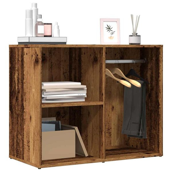 vidaXL Ankleideschrank Altholz 80x40x65 cm Holzwerkstoff, 857031