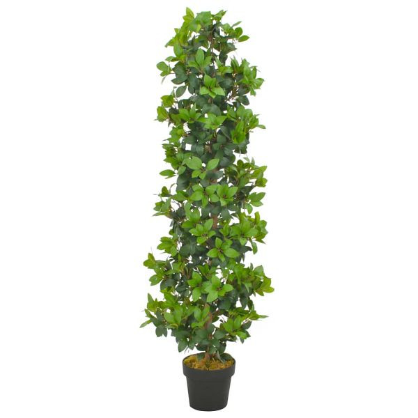 vidaXL Künstliche Pflanze Lorbeerbaum mit Topf Grün 150 cm, 280181