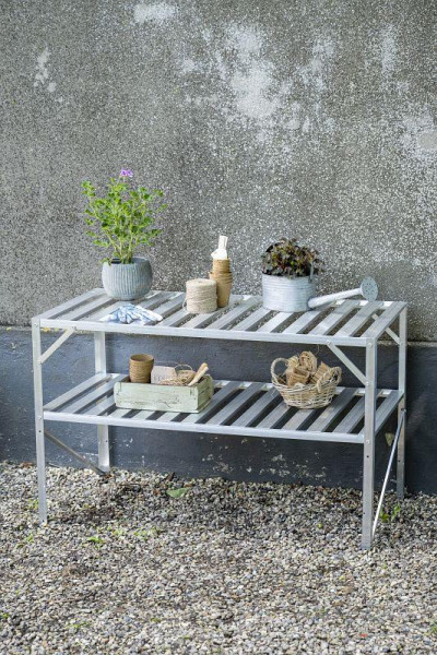 Halls Standalone-Tisch - 2 Sektionen Alu - 121 x 52 cm, SO1709