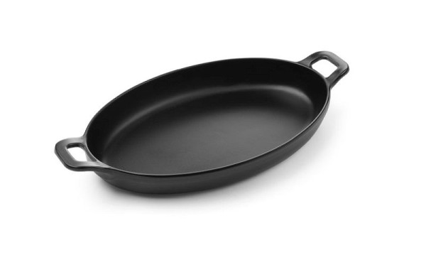 Fine Dine Miniatur-Pfanne, oval Little Chef, LxBxH: 263x140x37 mm, 564554