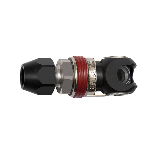 Riegler Schwenk-Sicherheitskupplung NW 6, ISO 6150 C, Stahl, Schlauch 6,5x10, 141637