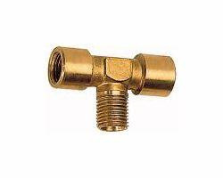 Riegler T-Stück, innen/außen/innen, AG: konisch DIN 2999, IG: zyl. nach DIN EN ISO 228-1, 112726