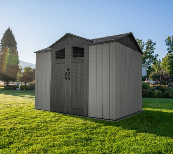 Lifetime Gerätehaus Ohio Grau, 284x214x265cm, LG60476