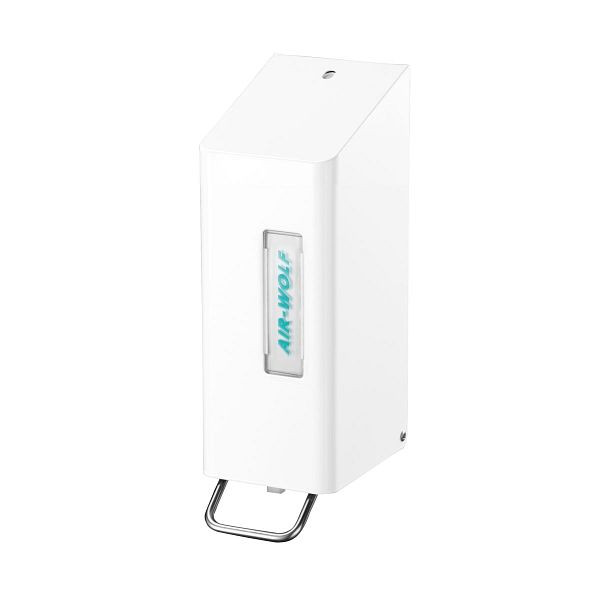 Air Wolf Schaumseifenspender, Wandmontage, Weiß, 600 ml, Edelstahl, Serie Omega, 29-407