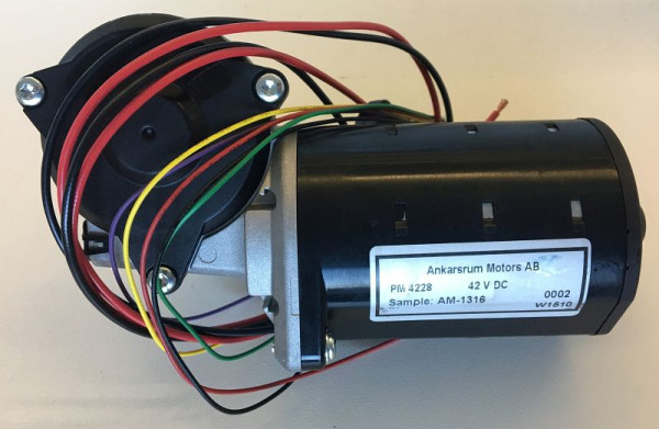 ELMAG Vorschubmotor Ankarsrum 42V/90W/220UPM für DIGI-MIG 250-350, 400 DG/DW (ab Baujahr 12/2014), 402 DG, 412 DW, Ankarsrum PM 4228, AM-1159, 9504190