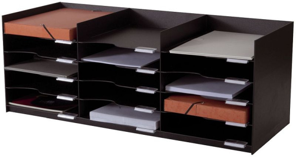 PAPERFLOW Formularbox für Rollladenschrank easyOffice schwarz, 535.01