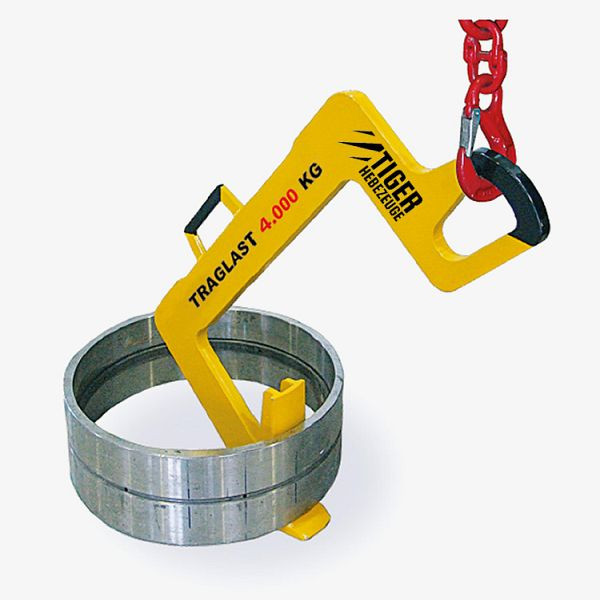TIGER Hebezeuge Coil Kipphaken - K-TC, Traglast: 5.000 kg, Coil-Breite (CB): 200-300 mm, K-TC-5-0,3-0,8
