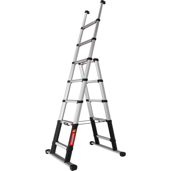 ZARGES Teleskop Kombileiter 7 Stufen, 41187, 4003866411870