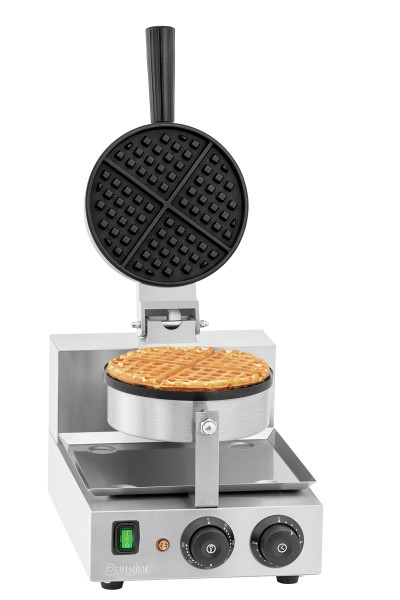 Bartscher Waffeleisen 1BWR 1750 für Runde Brüsseler Waffeln, 370279