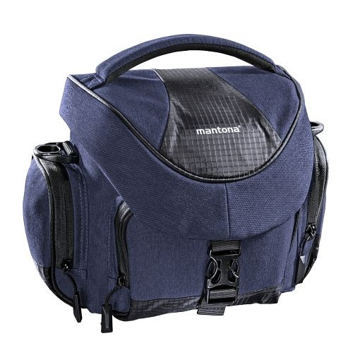 Mantona Premium Kameratasche blau, 1021694, 4056929216943