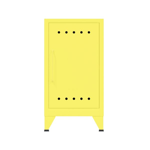 Bisley Fern Ablageschrank, inkl. einem festen Fachboden, Griff links, 641 zinkgelb, FERMINRH641