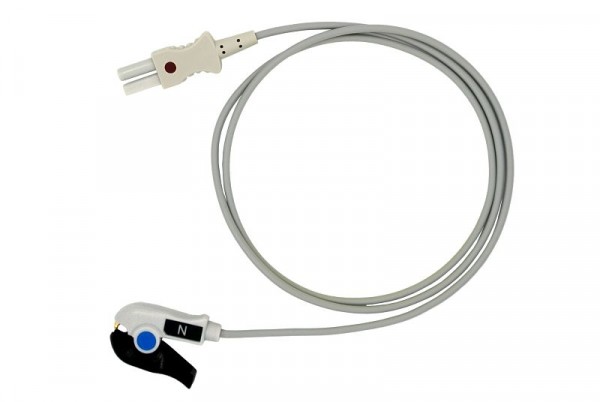 Golmed EKG-Einzelleitung zum TruLink-Stecksystem, 90 cm, Schwarz, 7-9-SL1,5 SW