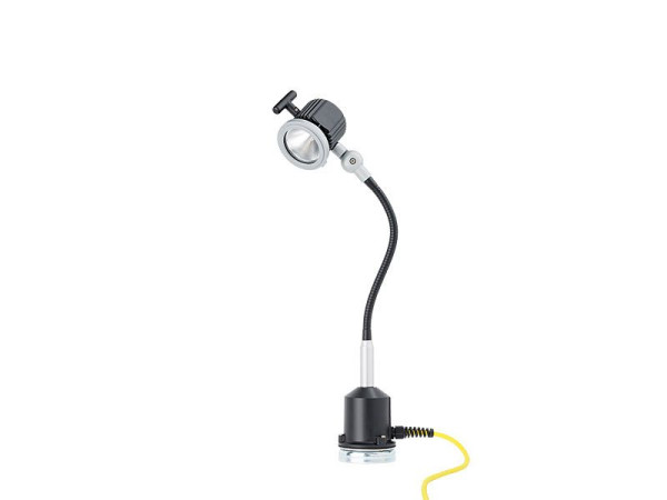 ELSPRO LED-Arbeitsplatzleuchte, dimmbar, stationär zum Anschrauben, Metallschlauch-Länge: 400 mm, Spannung: 230 V AC, 7ZD1820000