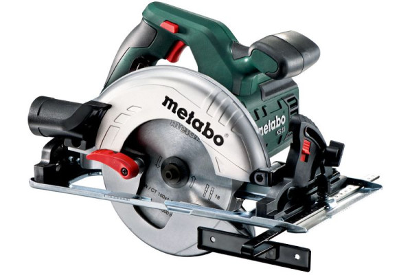 metabo Handkreissäge KS 55 Karton, universeller Baustelleneinsatz, 600855000