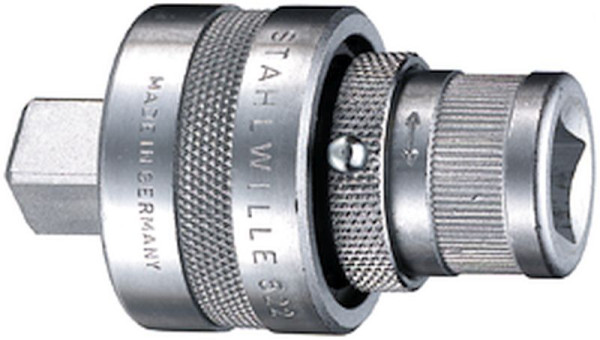 STAHLWILLE 12,5 mm (1/2") Aufsteckknarre Nr.522 Schlüsselweite 18 ° Länge 67,5 mm, 13140000
