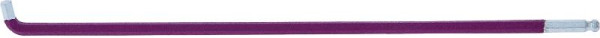 KS Tools Kugelkopf-Innensechskant-Winkelstiftschlüssel, XL, 2,5 mm, 108° abgewinkelt, 151.4423