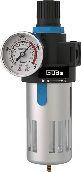 Güde Filter-Druckminderer 1/4, max. Arbeitsdruck: 10 bar, 41077