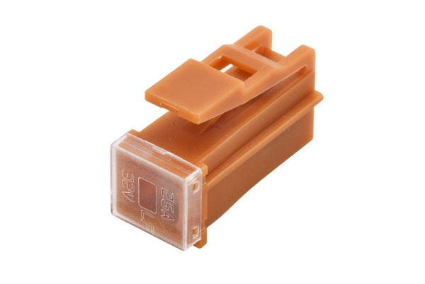 HELLA Sicherung, PAL-Blocksicherung Serie1, 25A, braun, Stecker: Female, 8JS 740 026-601
