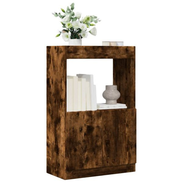 vidaXL Highboard Räuchereiche 63x33x100 cm Holzwerkstoff, 855101