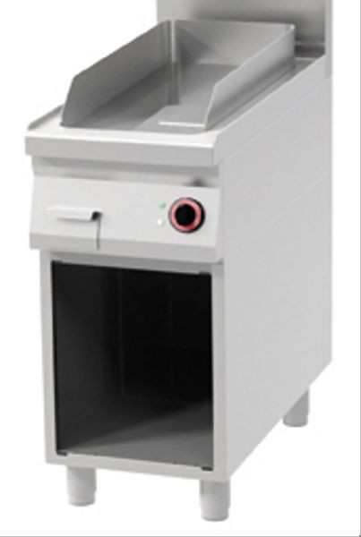RM Thermik Serie 900, Elektro-Grillplatte mit Unterbau, 400x900x900 mm, glatte Grillfläche verchromt, FTH-C-90/40E