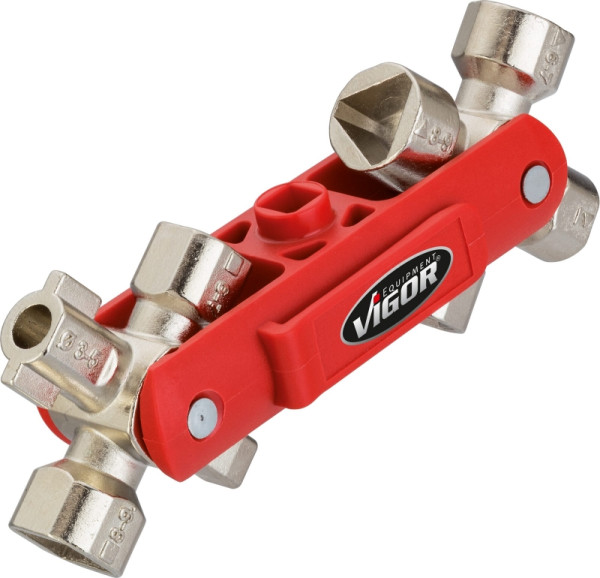 VIGOR Schaltschrankschlüssel Sub Maker Quadro 10-in-1, V4241