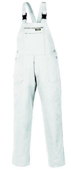 teXXor Latzhose (290 g/m²) Größe: 64, Farbe: weiß, 8034-64