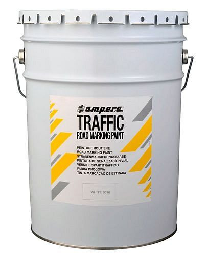 DENIOS Straßenmarkierungsfarbe TRAFFIC PAINT, 1 Eimer, blau, VE: 25 kg, 257065