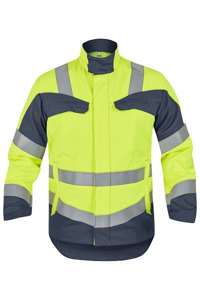 ROFA Jacke 2380, Größe 64, Farbe 381-leuchtgelb-grau, 4552380-381-64