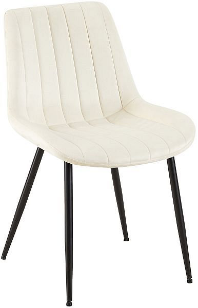 CLP Stuhl Rahden Samt, creme, 323231, 4255716303969