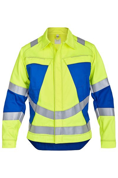 ROFA Jacke teils 2-lagig 2426, Größe 64, Farbe 235-leuchtgelb-kornblau, 2652426-235-64