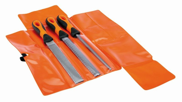 Bahco Raspel-Satz, für Zimmerhandwerk, 3-teilig, mit Heft, 200 mm, Hieb 2, 6-470-08-2-2